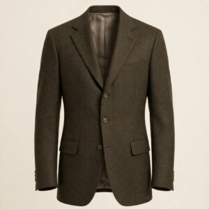 Alfani Olive Wool Blazer
