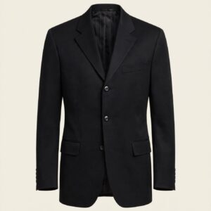 Brandini Black Wool Blazer