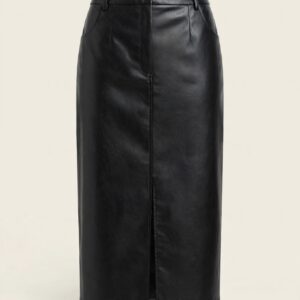 Glamour Glory Faux Leather Skirt