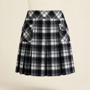 LOFT Petites Plaid Skirt