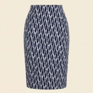 LOFT Zigzag Pencil Skirt
