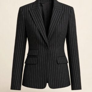 Moda International Pinstripe Blazer