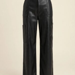 No Boundaries Faux Leather Cargo