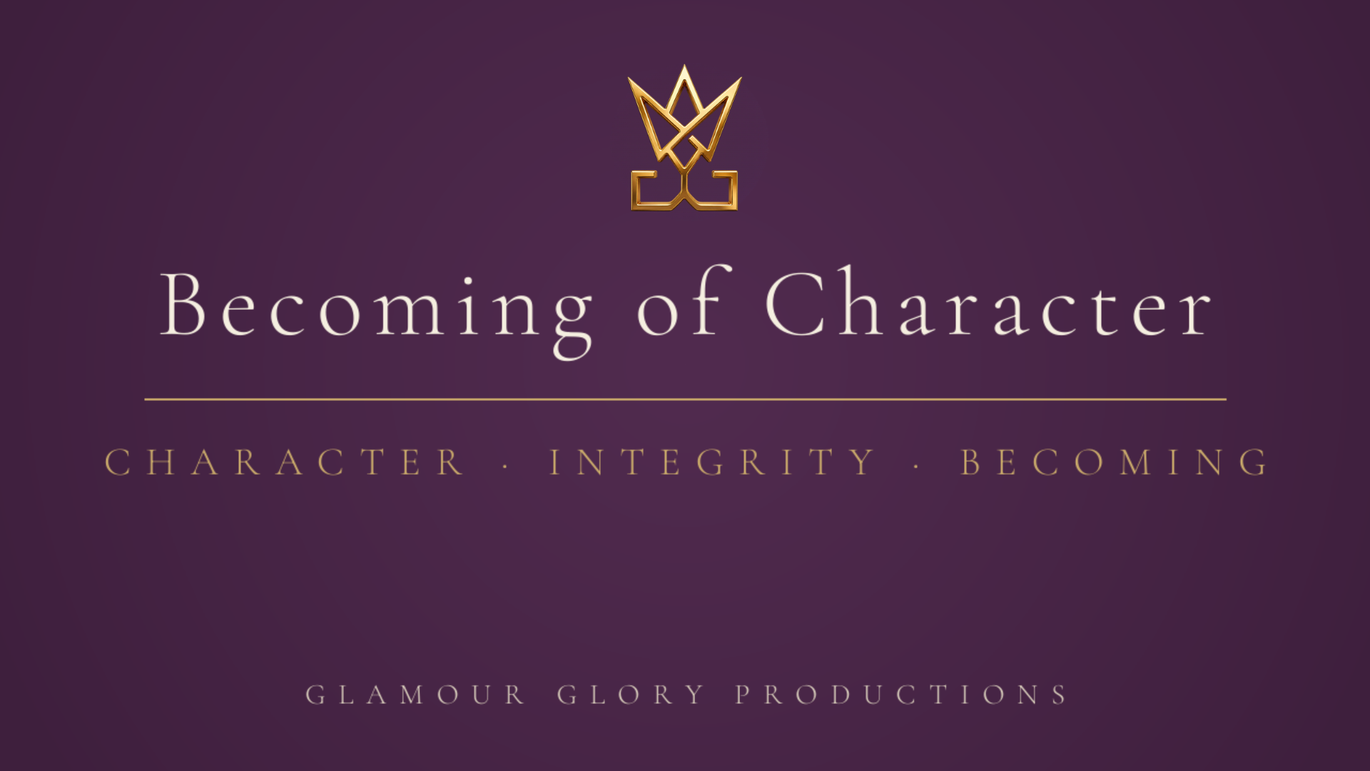 Becoming of Character