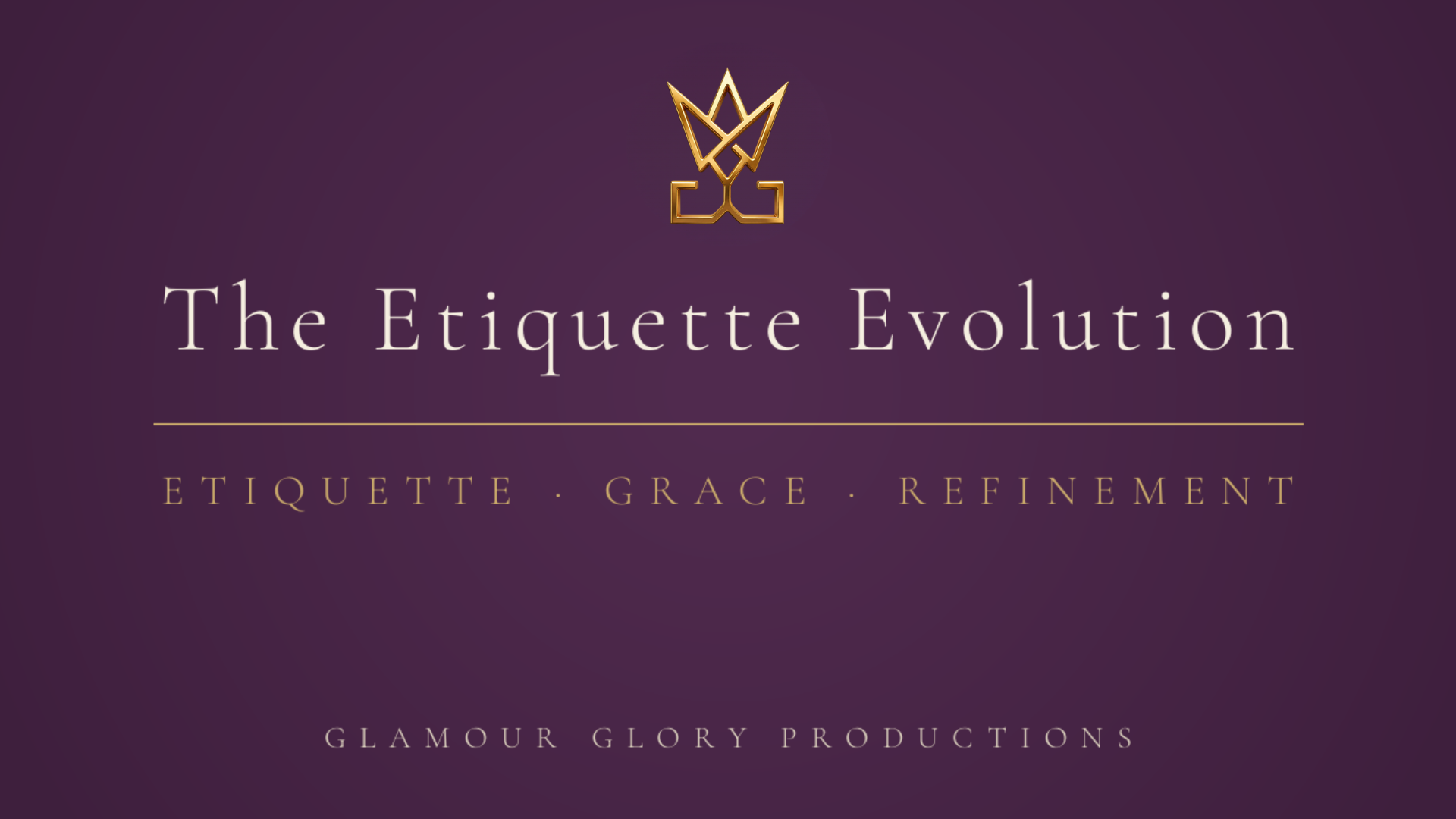 The Etiquette Evolution